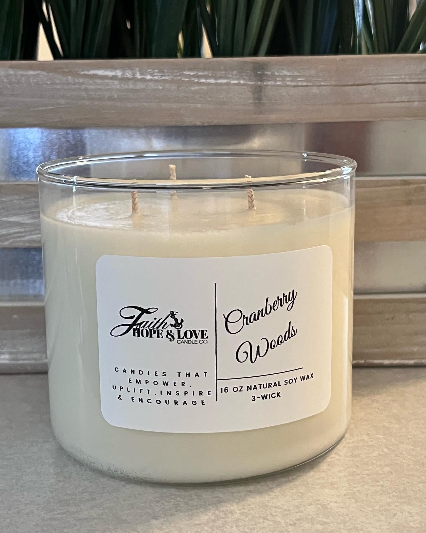 3 Wick Candle (16 oz)